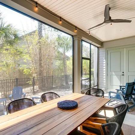 Luxe Jekyll Island Home With Beach And Pool Access Exterior foto
